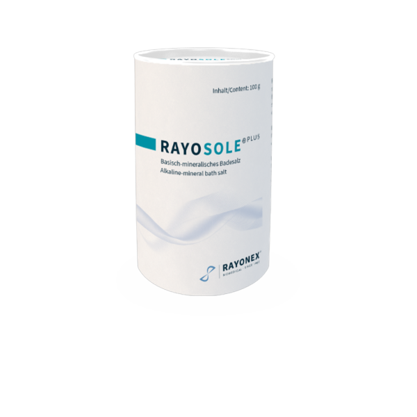 Rayosole plus bath salt tub